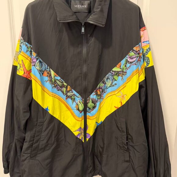 Versace Black Trésor De La Mer Jacket - Picture 2 of 4